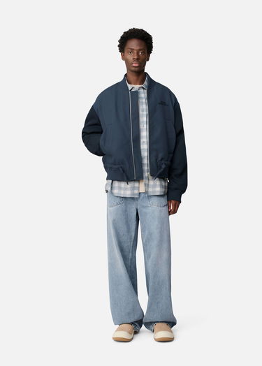 Яке бомбър AXEL ARIGATO Archer Full-Zip Bomber Jacket with Drawstring Hem Тъмно синьо | A3764004, 4