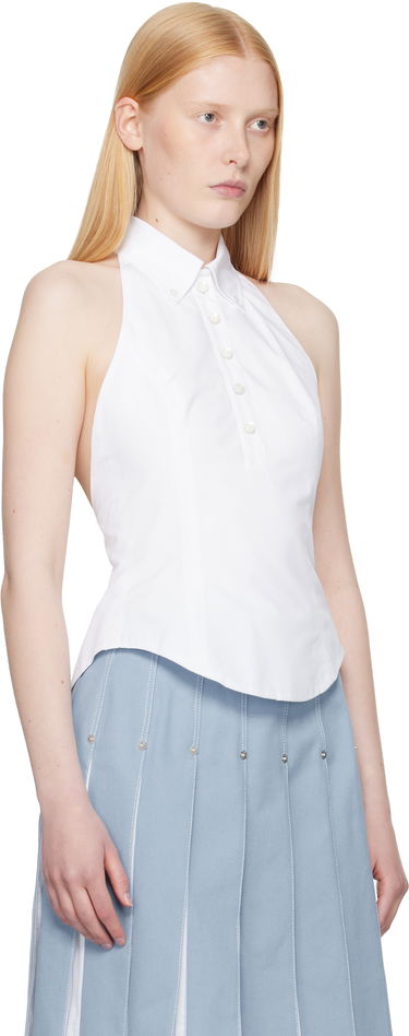 Потник Thom Browne Thom Browne Halter Top Бяло | FLL201A-03113, 1