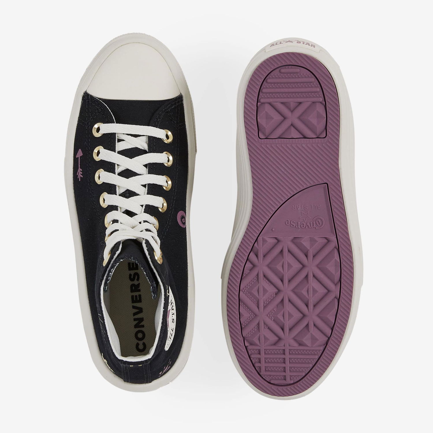 Кецове и обувки Converse Chuck Taylor All Star Move Platform "Black" W Черно | A07136C, 1