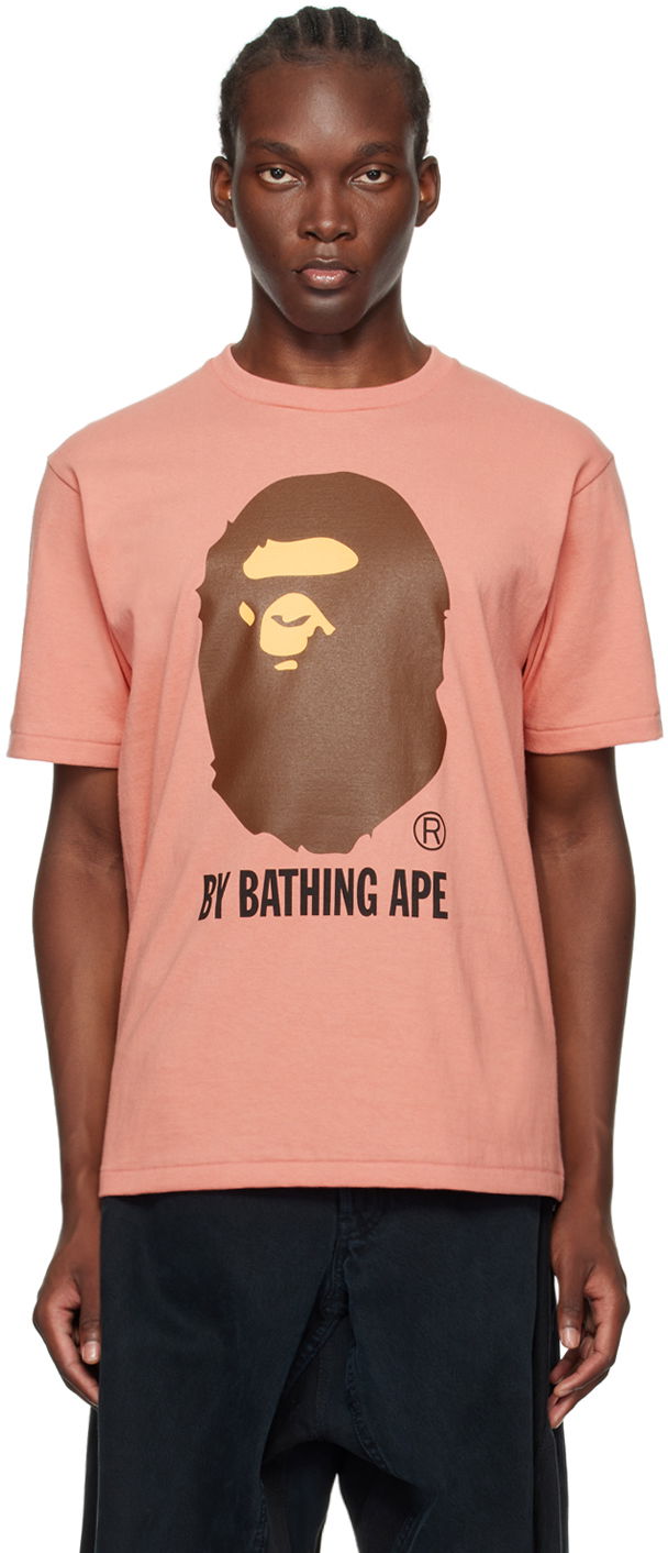 BAPE Pink 'By Bathing Ape' T-Shirt