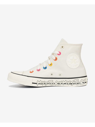 Кецове и обувки Converse My Story Chuck Taylor All Star High Бяло | 170293C, 0