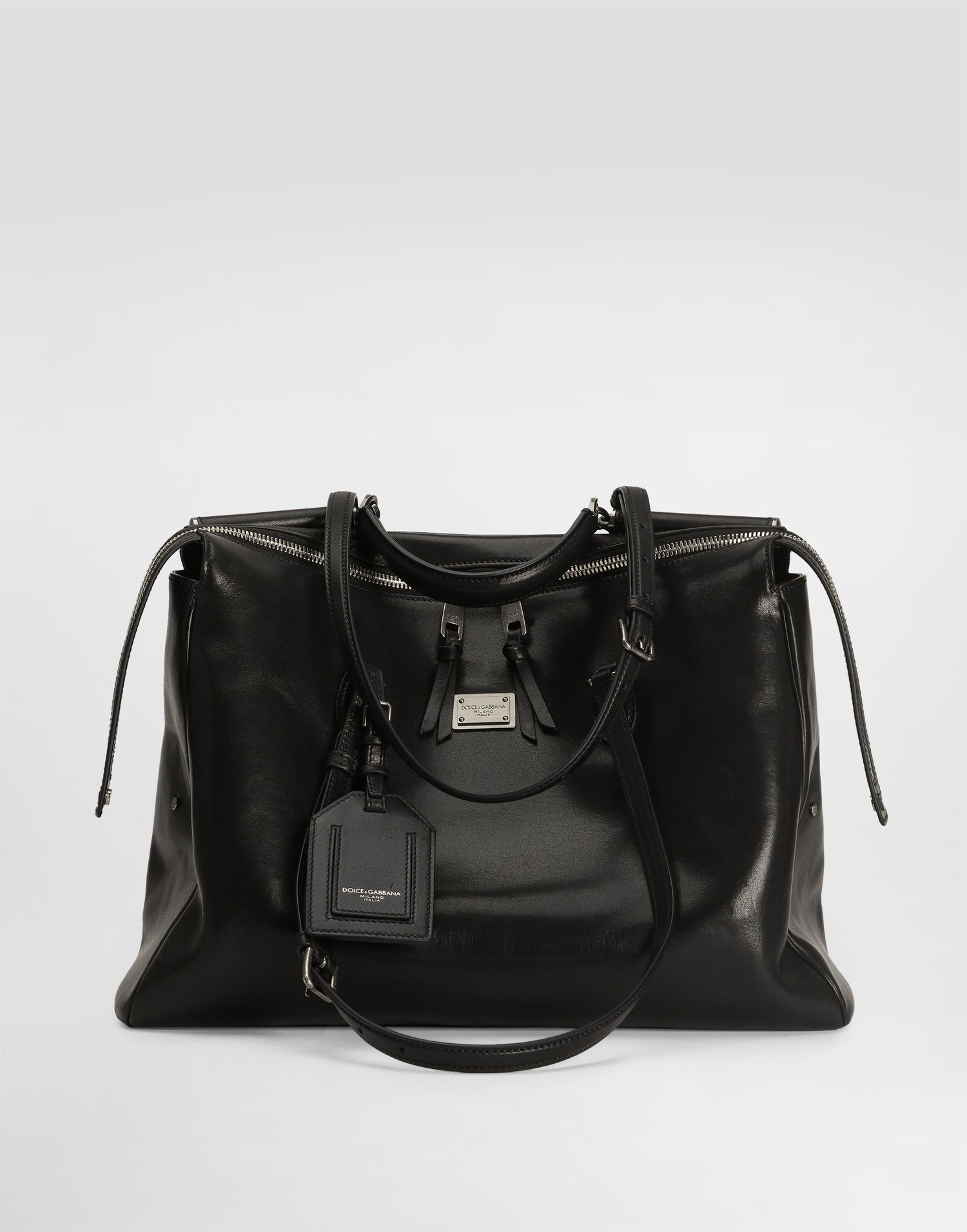 Чанта през рамо Dolce & Gabbana Dolce & Gabbana Vittoria Calfskin Crossbody Bag Черно | BM7825AH85080999_1, 0
