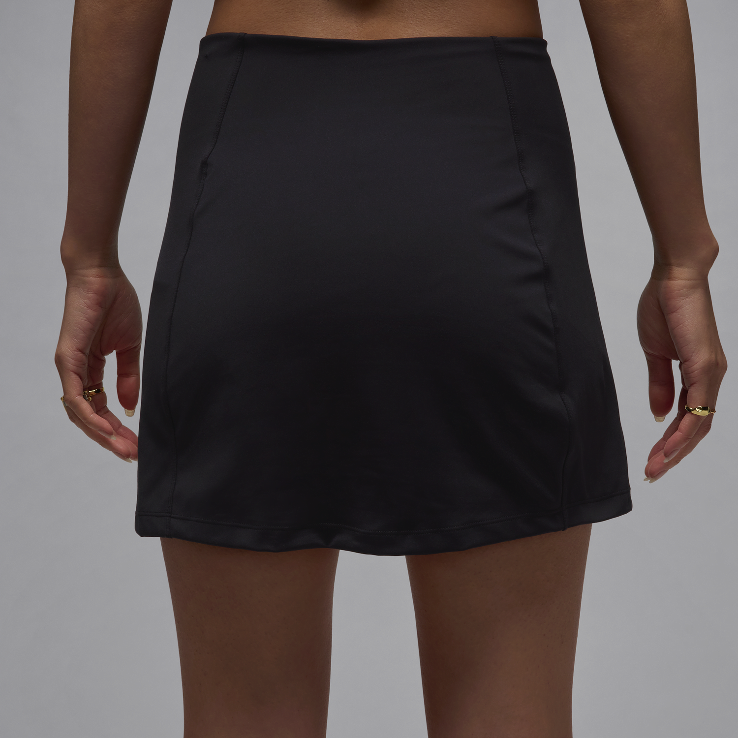 Пола Jordan Jordan Knit Skirt with Built-in Shorts Черно | HJ0079-010, 1