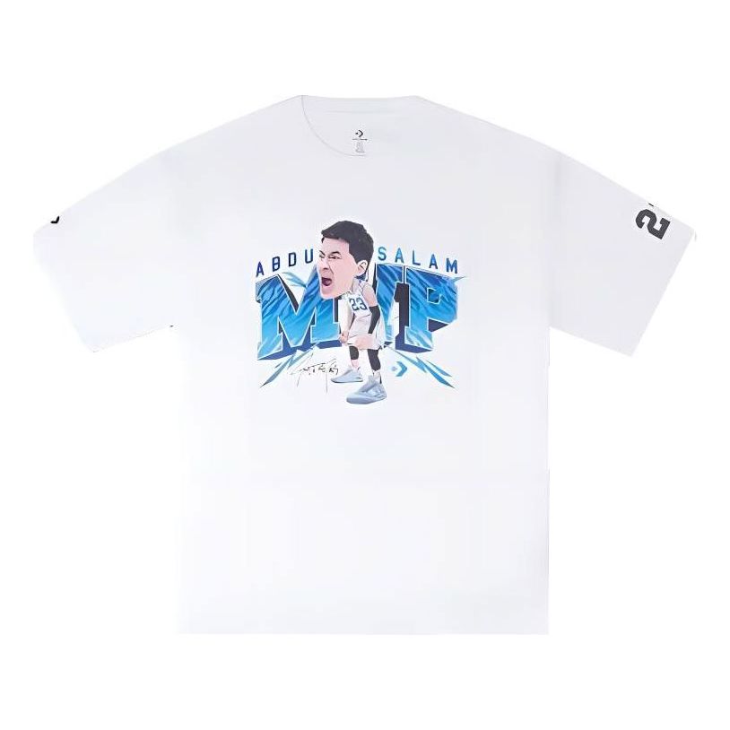 Тениска Converse Abdusalam MVP Graphic T-Shirt Бяло | 10028723-A01