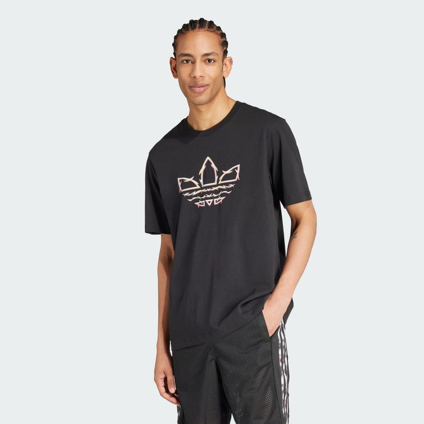 Тениска adidas Performance Pride Graphic Short Sleeve Черно | IZ4896