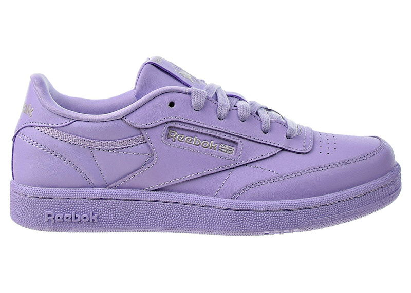 Кецове и обувки Reebok Club C Cardi B Coated Лилаво | H05406, 0