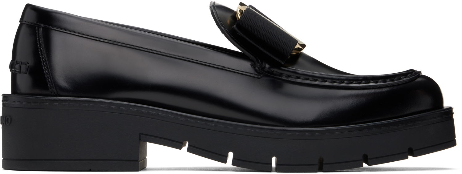 Кецове и обувки FERRAGAMO Ferragamo Chunky Vara Bow Loafers Черно | 777353, 0