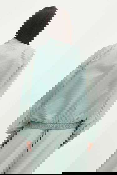 Яке бомбър Maison Margiela MM6 Maison Margiela x Salomon Transitional Translucent Bomber Jacket Тюркоазено | S52AM0327, 2