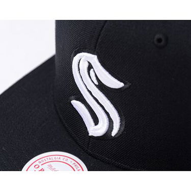 Шапка с козирка Mitchell & Ness Mitchell & Ness Evergreen Snapback Hat Seattle Kraken Черно | HS8546-SKRBLCK, 6