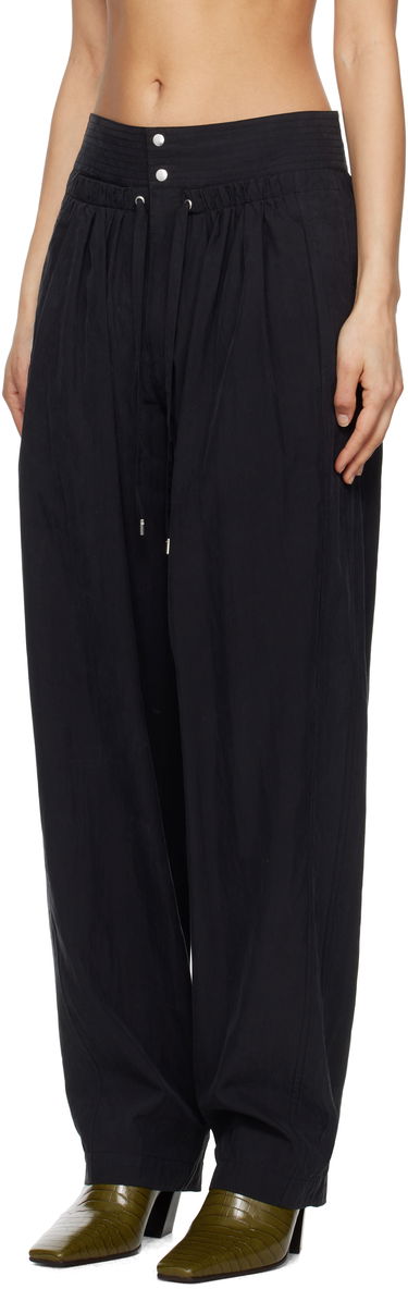 Панталони ISABEL MARANT Isabel Marant Gleen Trousers Черно | PA0541FA-C2G01I, 3