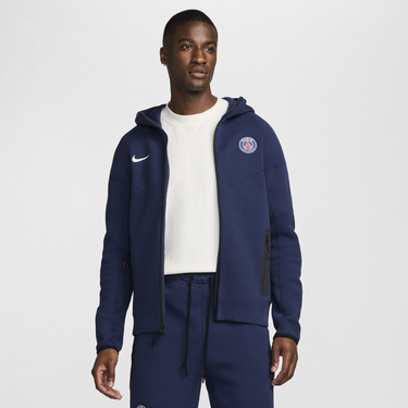 Суитчър Nike PSG MNK TCHFLC FZWR HDY ESN Тъмно синьо | fz7224-410, 4