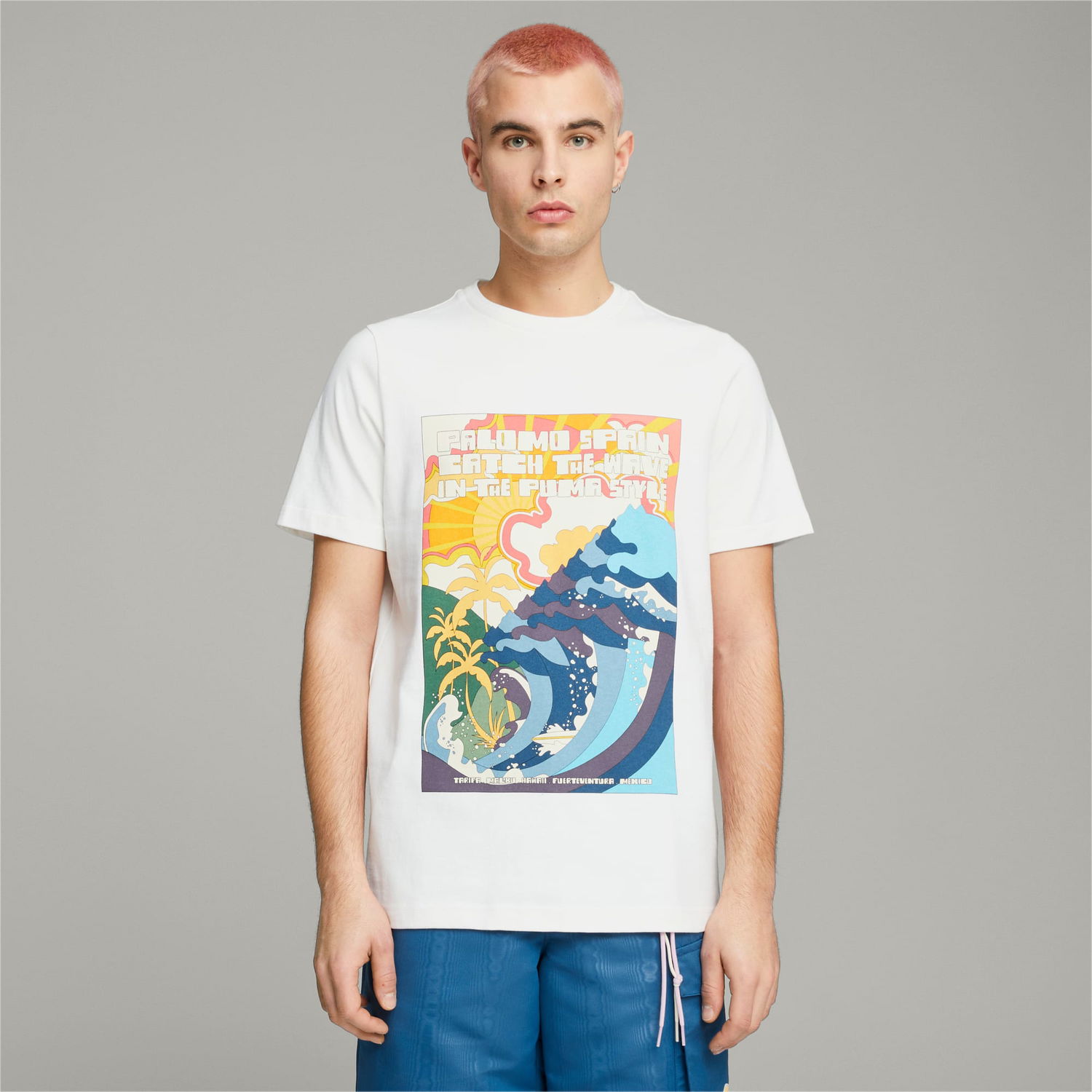 Тениска Puma x Palomo T-shirt Бяло | 538800_02, 0