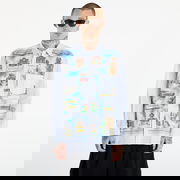 Comme des Garçons SHIRT Striped Shirt With Paris Map Print