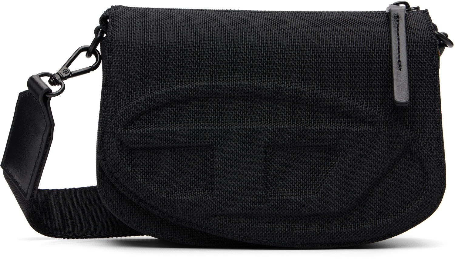 Чанта през рамо Diesel 1DR Embossed Logo Camera Bag Черно | X10223-P8426-T8013, 0