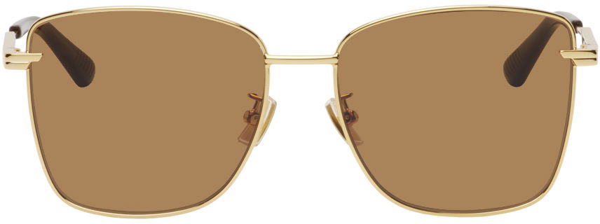 Слънчеви очила Bottega Veneta Square Sunglasses Бежово | BV1237S, 0