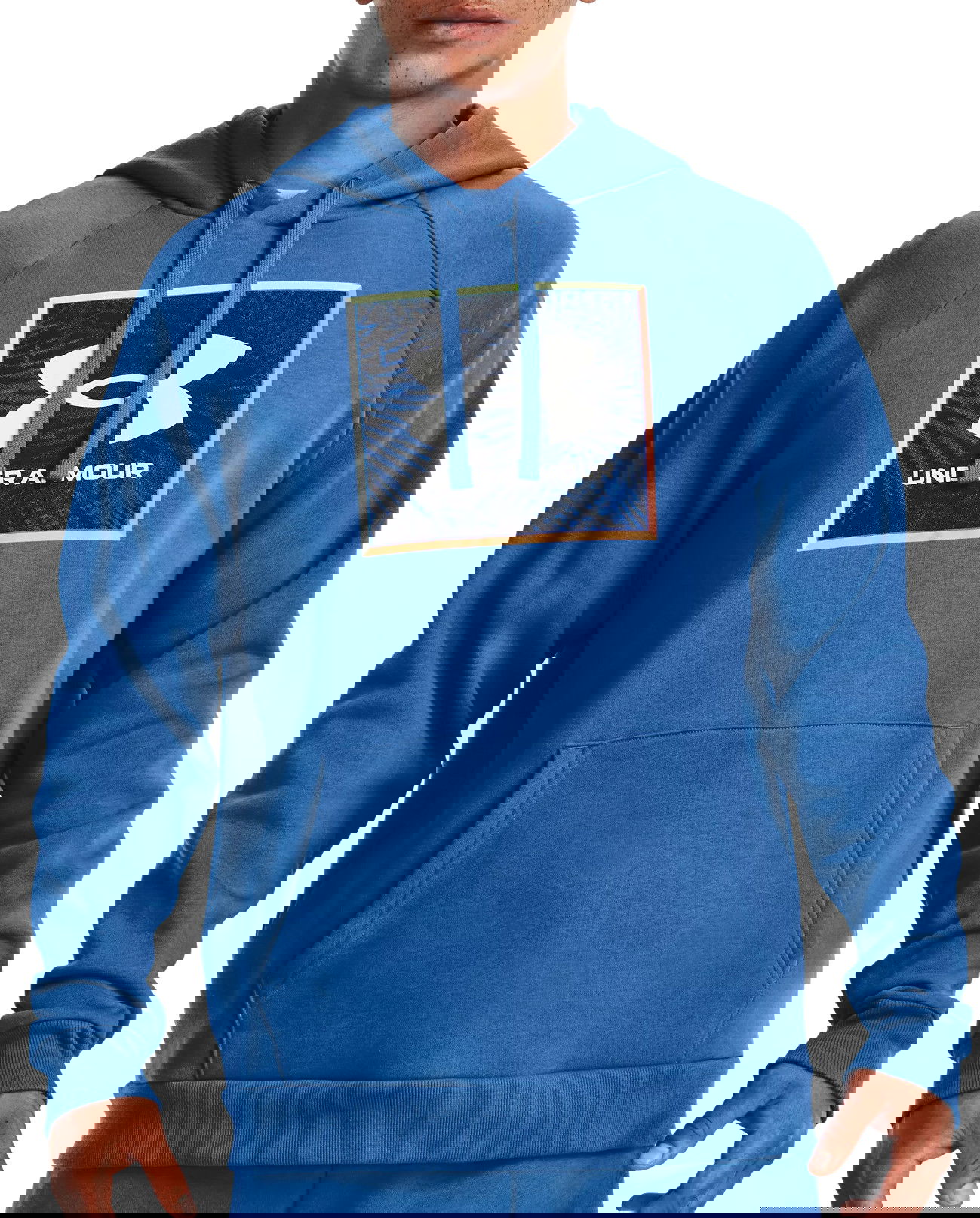 Суитчър Under Armour Rival Fleece Graphic Синьо | 1370349-474, 0