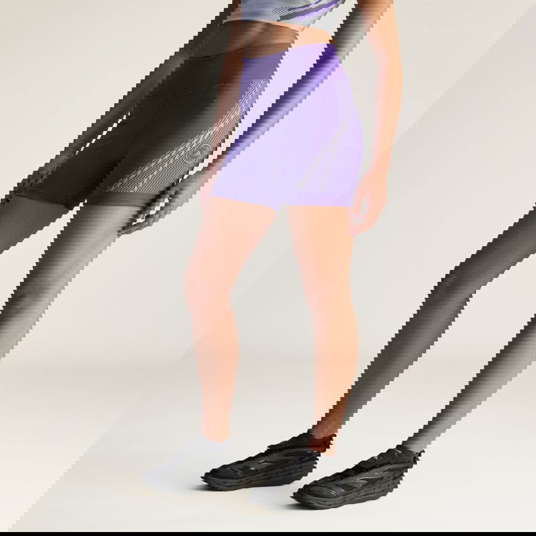 Къси панталони adidas Performance adidas by Stella McCartney TruePace Running Shorts Лилаво | JW2025, 0