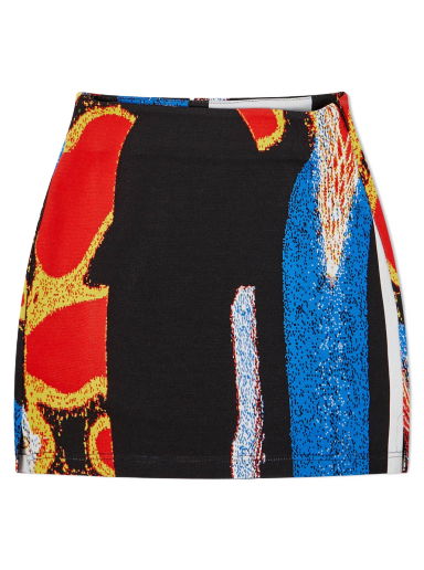 Пола Ambush Jacquard Mini Skirt Тъмно синьо | BWHM007F22KNI0018400