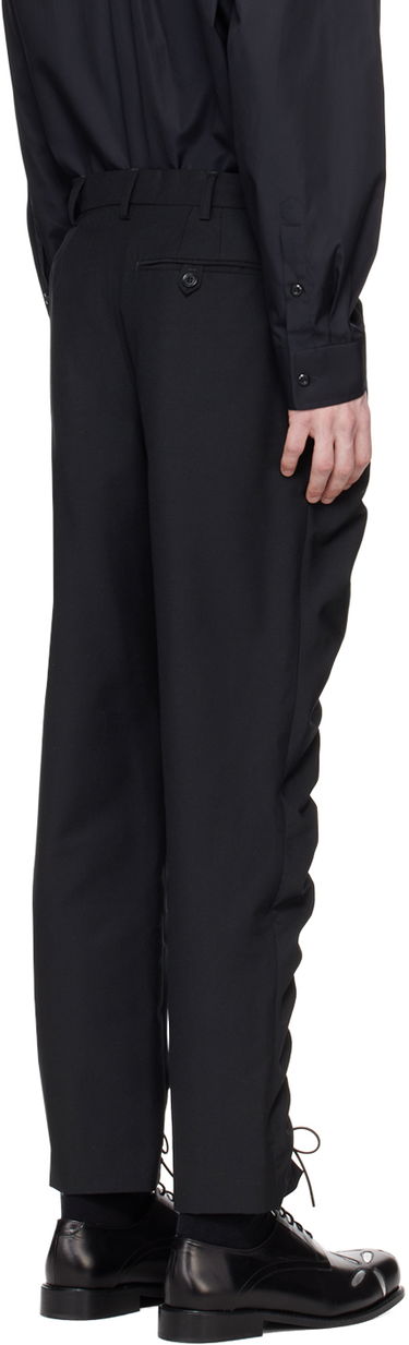 Панталони Simone Rocha Simone Rocha Ruched Trousers Черно | 4095 1075, 2