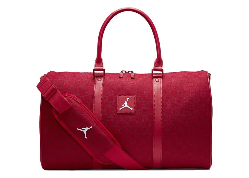 Чанта за пътуване Jordan Monogram Duffle Bag Червено | MA0759-R78