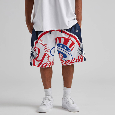 Къси панталони New Era New York Yankees Graphic Mesh Shorts Многоцветен | 60421295-60421295, 2