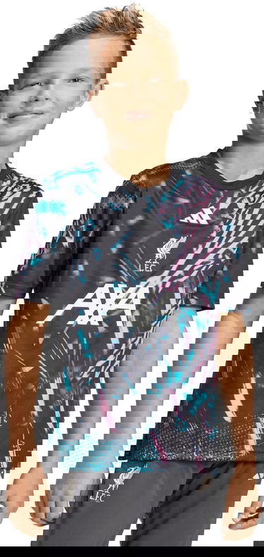 Фланелка adidas Originals Liverpool FC 2025/26 Graphic Print Pre-Match Jersey Многоцветен | kb1448, 2