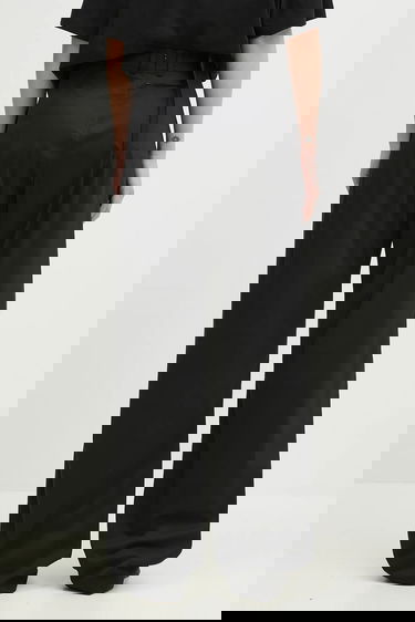 Панталони Maison Margiela MM6 Maison Margiela Chinos High Waist Черно | S52KA0530, 2