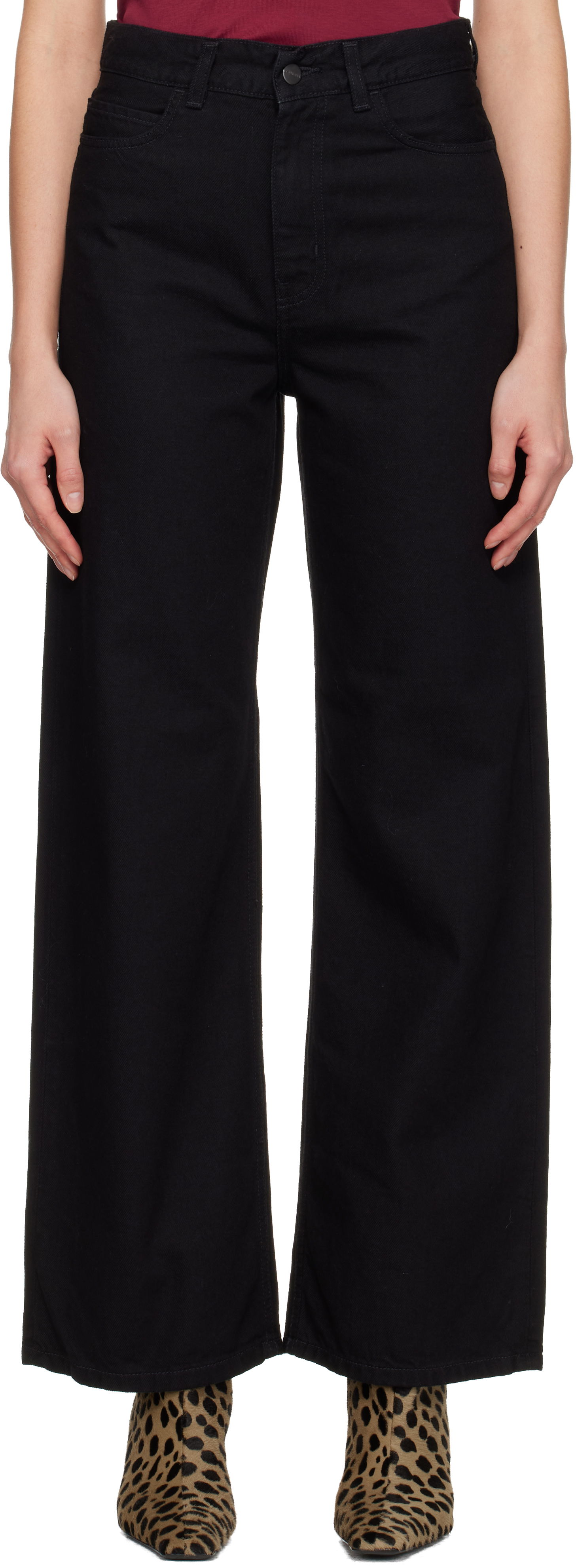 Дънки Carhartt WIP Work In Progress Jane Jeans Черно | I030497 8902, 0