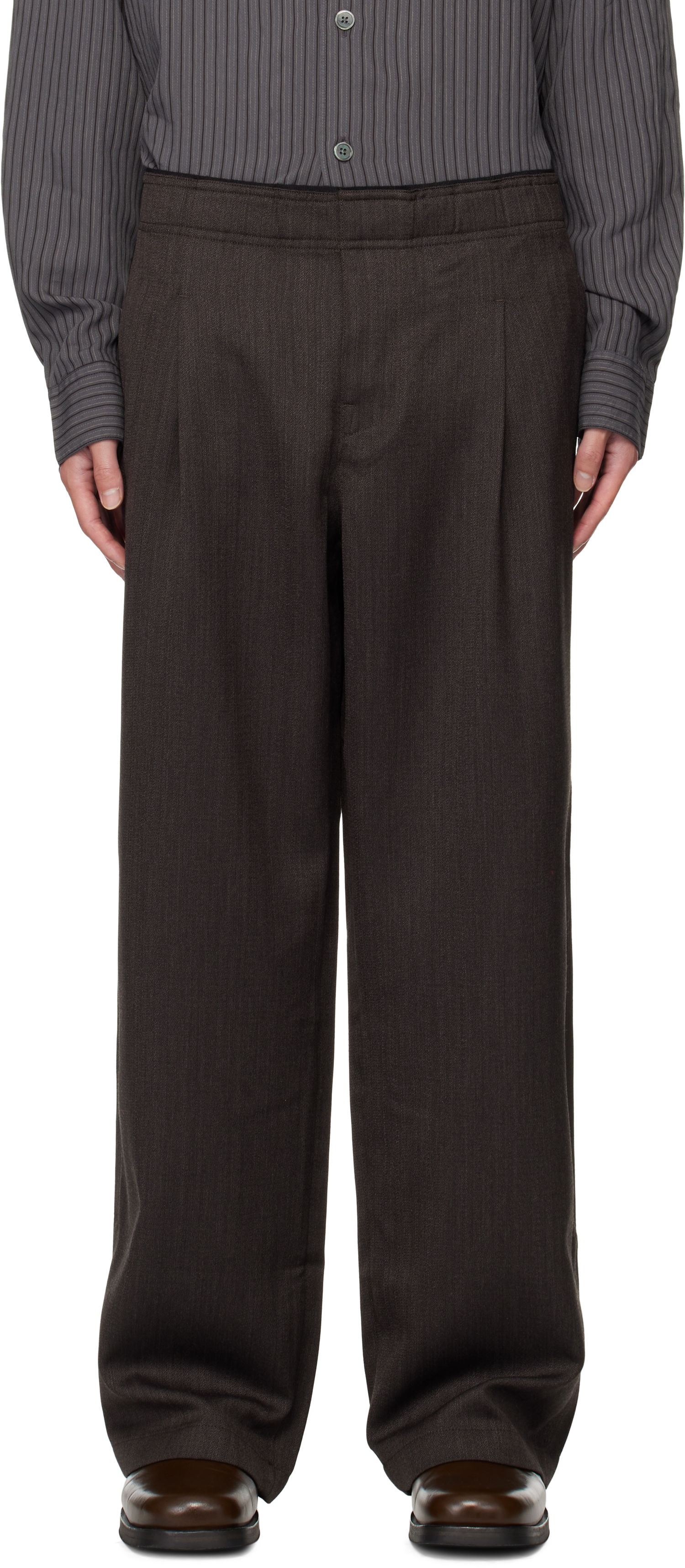Панталони OUR LEGACY OUR LEGACY Leisure Trousers Кафяво | M4254LH, 0