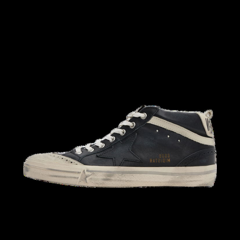 Кецове и обувки Golden Goose Mid Star Sneakers Черно | GMF00122.F006145.90184