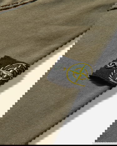 Суитчър Stone Island Garment Dyed Oversized Fit Crewneck Sweatshirt Зелено | K2S15-6100022-S0A20 V0054, 4