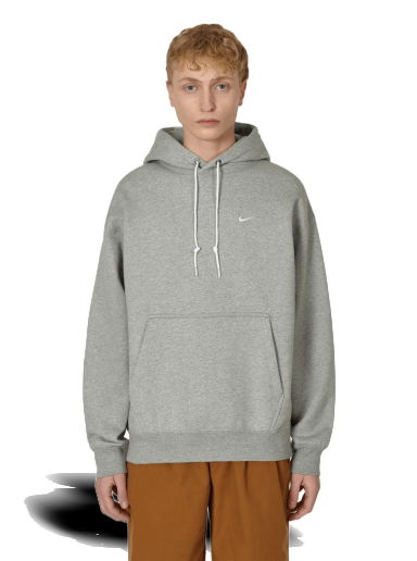 Суитчър Nike Solo Swoosh Hooded Sweatshirt Сиво | DX1355-063