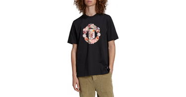 Тениска adidas Originals Manchester United Graphic T-Shirt Черно | h63996, 1
