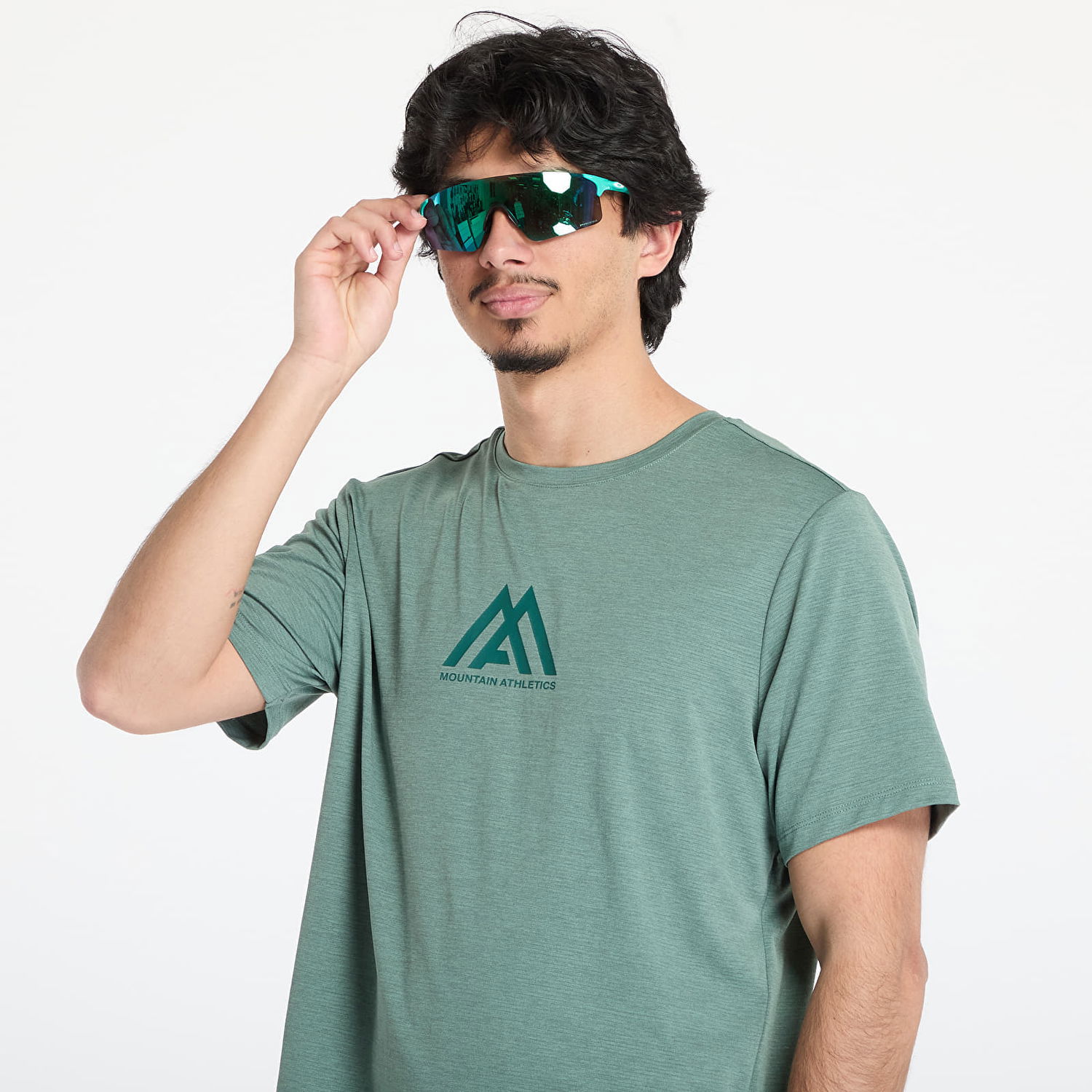 Тениска The North Face 24/7 Short Sleeve Graphic Tee Зелено | NF0A8BH6HLK1, 1