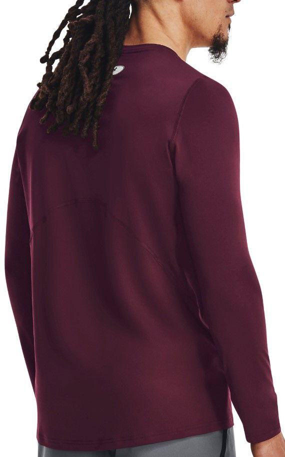 Тениска Under Armour UA HG Armour Fitted LS Бургунди | 1361506-600, 1
