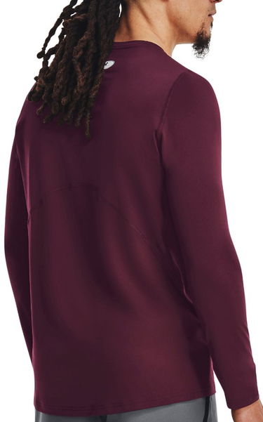 Тениска Under Armour UA HG Armour Fitted LS Бургунди | 1361506-600, 1