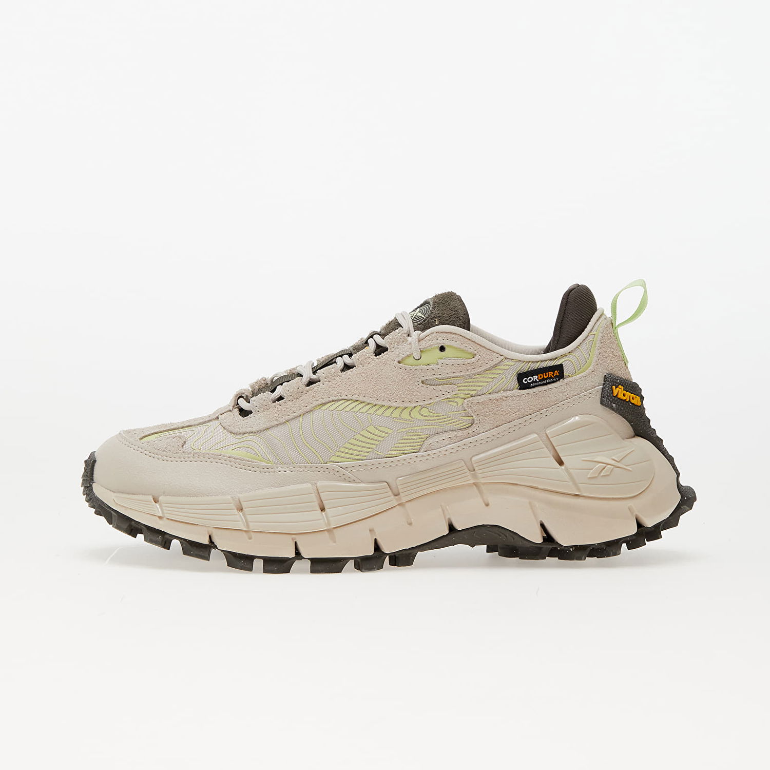 Кецове и обувки Reebok Zig Kinetica 2.5 Edge Stucco/ Gro/ Citglo Бежово | 100033134, 0