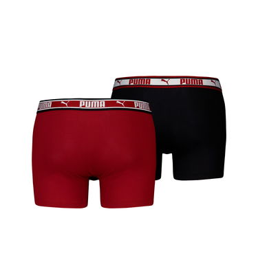 Боксерки Puma Men's Boxer Shorts, 2 Pack Червено | 938611_01, 1