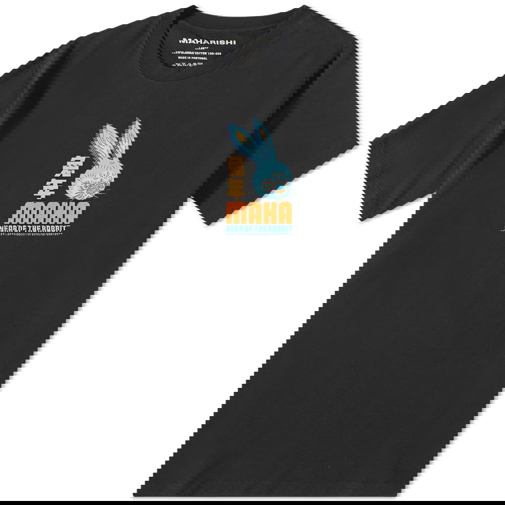 Тениска Maharishi Lunar Year Of The Rabbit Tee Черно | M-1002-BK, 0