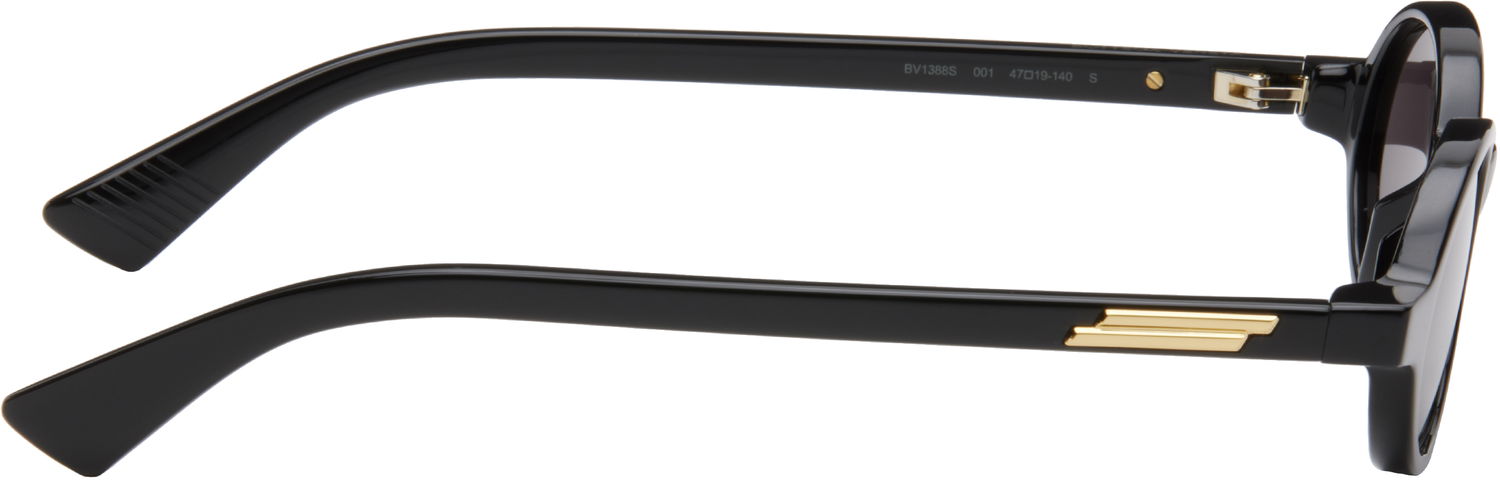 Слънчеви очила Bottega Veneta Bottega Veneta Classic Oval Sunglasses Черно | BV1388S-001, 1