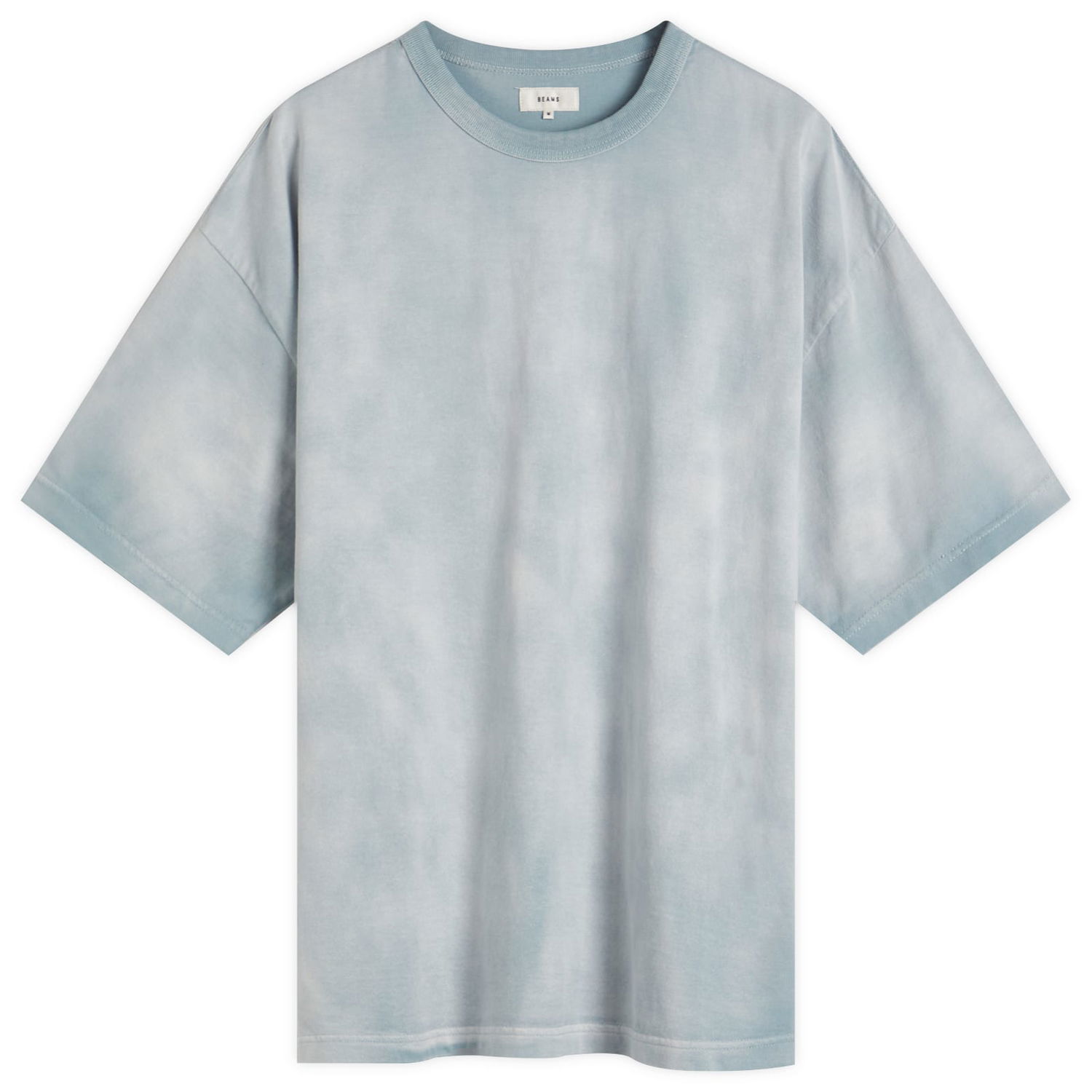 Тениска BEAMS Loose Faded T-Shirt, Size Large Синьо | 1104-1338-146-15, 1