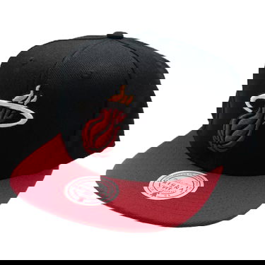 Шапка с козирка Mitchell & Ness NBA Team 2 Tone 2.0 Snapback Miami Heat Черно | HHSS3264-MHEYYPPPBKRD, 0