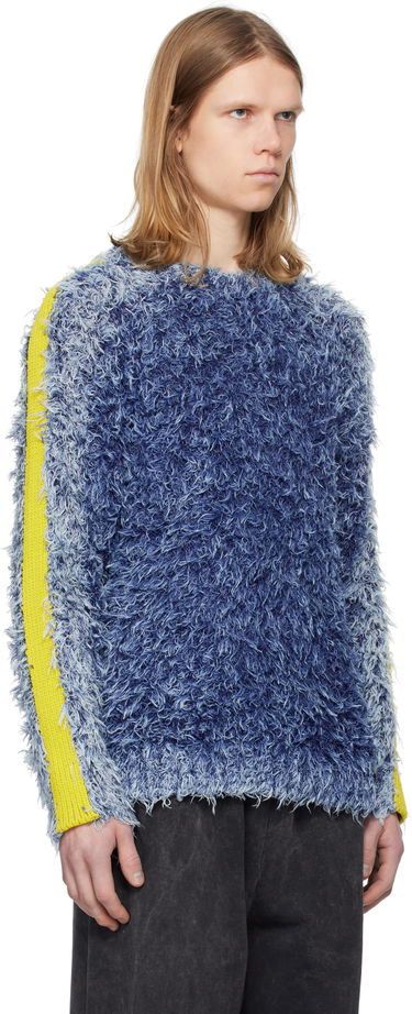 Пуловер Diesel Diesel K-Damon Fuzzy Sweater Синьо | A16569-0KNAE-8ATS, 1