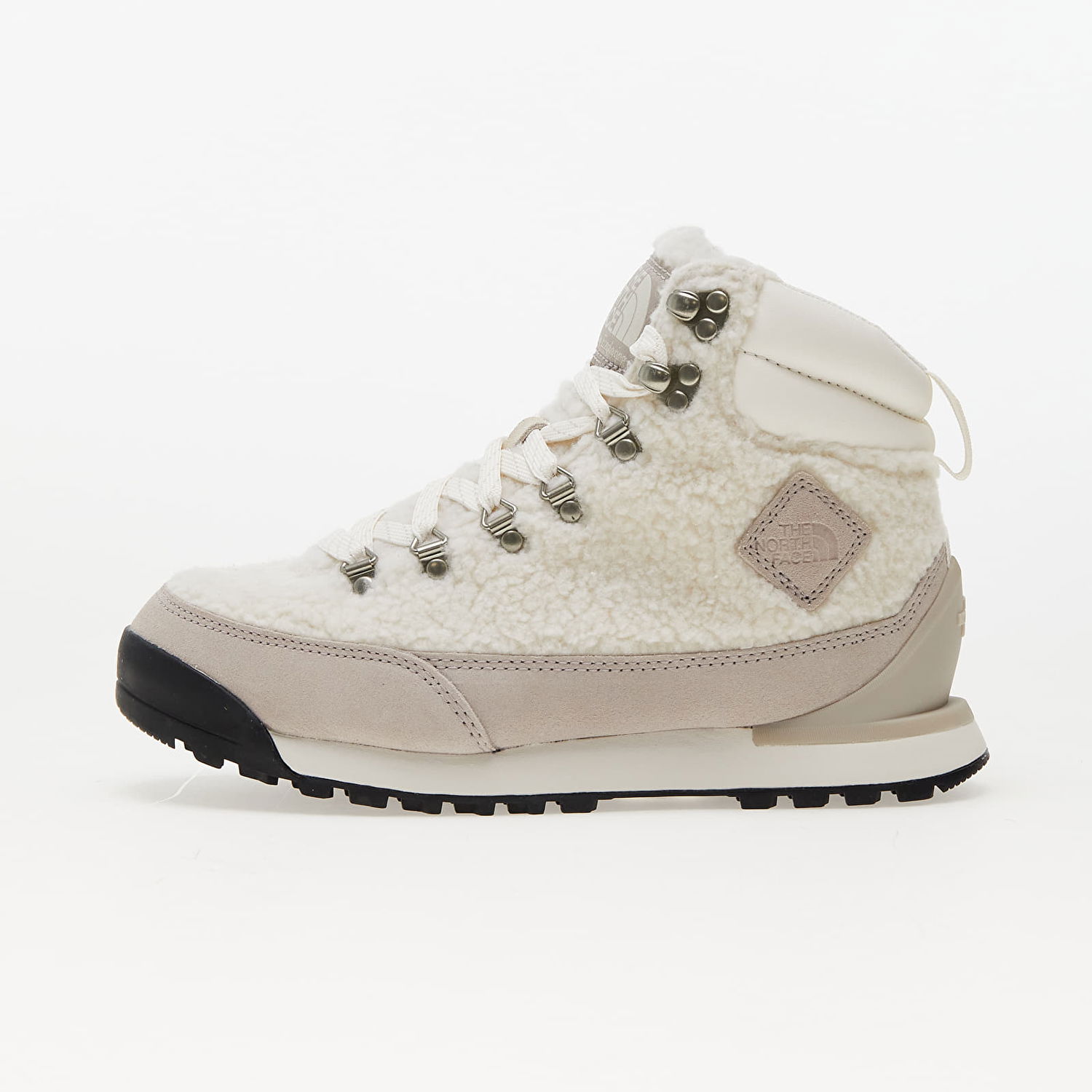 Кецове и обувки The North Face Back-To-Berkeley Iv High Pile White, Women's high-top trainers Бяло | NF0A817832F1, 0