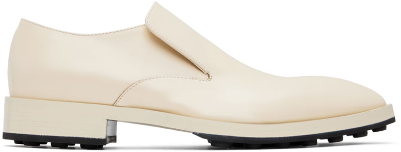 Кецове и обувки Jil Sander Jil Sander Pointed Loafers Бяло | J16WR0003_P2775