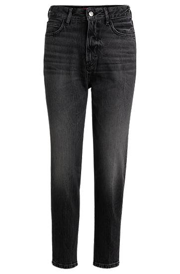 Дънки BOSS Mom Fit Comfort Stretch Jeans Черно | 50519927, 0