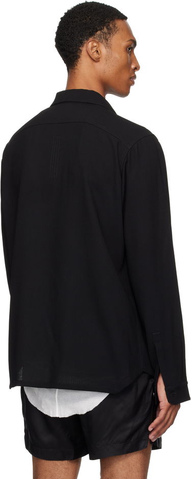 Риза Rick Owens Rick Owens Concordians Work Shirt Черно | RU02E1292 WA, 2