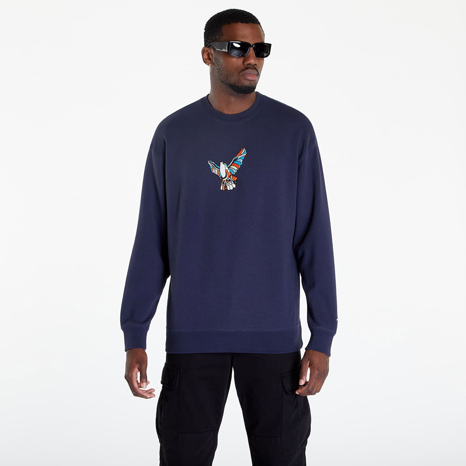 Суитчър Puma Neymar Jr. Crew Тъмно синьо | 53573243, 0