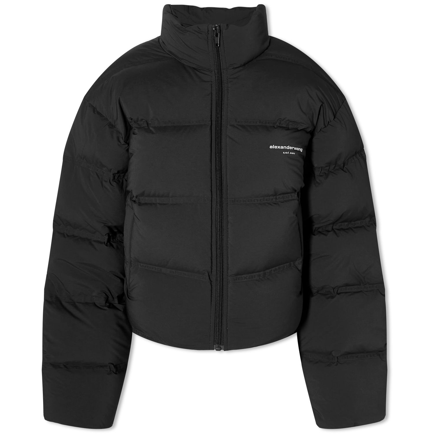 Пухо яке Alexander Wang Alexander Wang Cropped Puffer Jacket Черно | 1WC4233241-001, 0