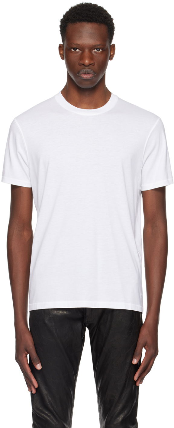 Тениска Tom Ford TOM FORD Crewneck T-Shirt Бяло | JCS004-JMT002S23AW100, 0